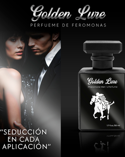Golden Lure - Perfume con Feromonas para Atraer y Seducir